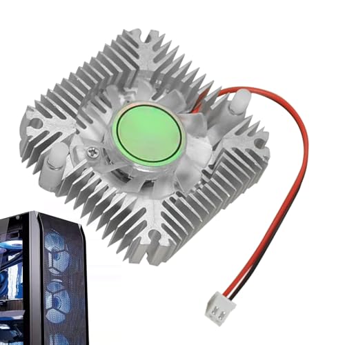 PCI Lüfter,Aluminium Grafikkarten VGA Kühler | 55mm Lochabstand Leiser Kühlkörper Für Spielcomputer Büro Computer Heimcomputer von Nuyhgtr
