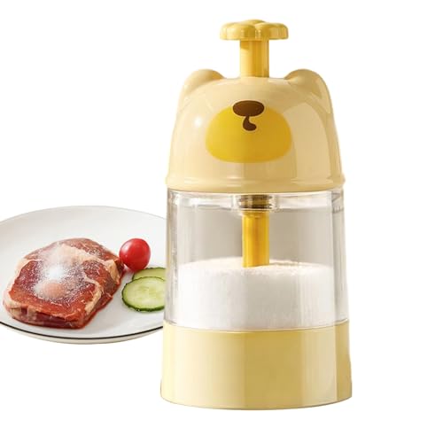 Salzstreuer,0.2g Dosier Salzstreuer Aus Glas Mit Deckel | Küchen Gewürz Aufbewahrungsbehälter, Glas Zucker Pfeffer Behälter Für Kochen Backen Grillen Picknick Reisen von Nuyhgtr