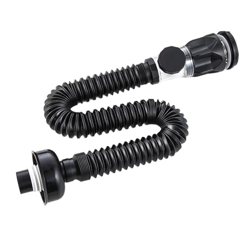 Spülbeckenablaufschlauch, flexibler Spülbeckenablaufschlauch, Küchenspüle, Ablaufschlauch, Ablaufschlauch, Doppelkopf-Verlängerungsarmatur für Küche, Toilette, flexibler Schlauch von Nuyhgtr