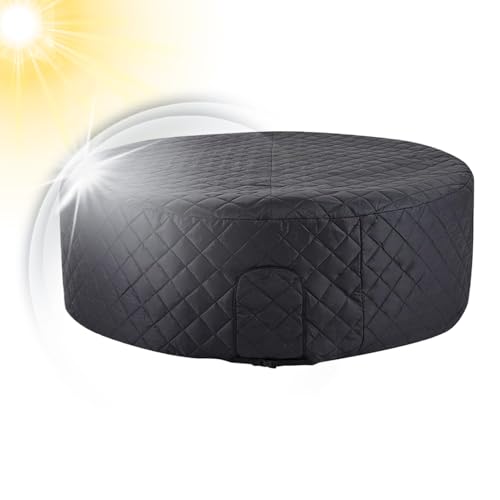 Thermo Abdeckhaube - Outdoor Aufblasbare Spa Thermoabdeckung - Wasserdichter Spaschutz Für Wartung Kälte Winter Wärmeerhaltung von Nuyhgtr