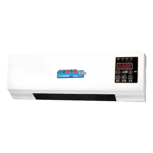 Wandklimagerät Für Schlafzimmer - Smarte Zentrifugalfans Heizlüfter - Kompaktes Haushaltsgerät Energiesparendes Kühlen Und Heizen Für Studio Wohnheimzimmer Kleine Wohnung von Nuyhgtr