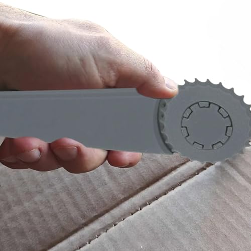 Box Resizer, Cardboard Scoring Tool, Carton Size Reducer,6.3x1.89 Inches, Adjustable Wheel Cutter, Precise Control Design, for Packing, Storage, Transport, Home, Warehouse Use Box Resizer, Cardboard Scoring Tool, Carton Size Reducer,6.3x1.89 Inches, Adjustable Wheel Cutter, Precise Control Design, for Packing, Storage, Transport, Home, Warehouse Use von Nuytghr