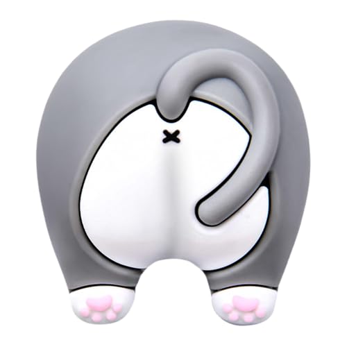 Cartoon Door Stopper, 3 Pack Adhesive Wall Protector, Shock Absorbing, 1.73 inches Handle Guard with Cute Design, Drill-Free Cushion Bumper for Bathroom Study Room Bedroom Living von Nuytghr