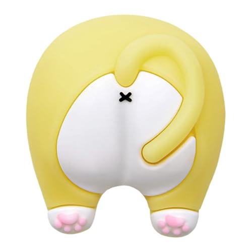 Cartoon Door Stopper, 3 Pack Adhesive Wall Protector, Shock Absorbing, 1.73 inches Handle Guard with Cute Design, Drill-Free Cushion Bumper for Bathroom Study Room Bedroom Living Cartoon Door Stopper, 3 Pack Adhesive Wall Protector, Shock Absorbing, 1.73 inches Handle Guard with Cute Design, Drill-Free Cushion Bumper for Bathroom Study Room Bedroom Living von Nuytghr
