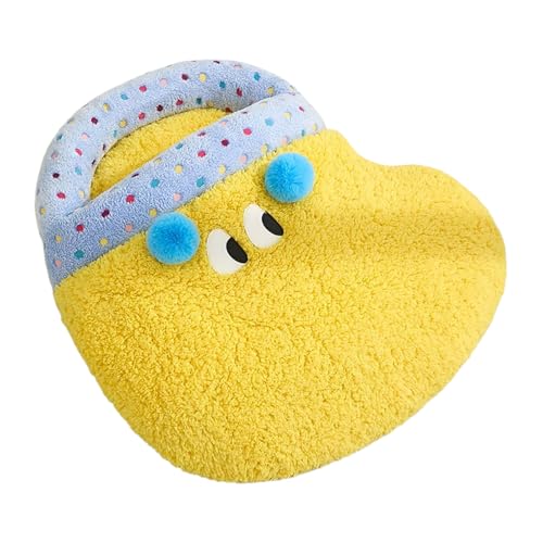 Cat Hideaway - 23,62 Zoll gemütliches warmes Mattenbett mit geschlossenem Kissen für bequeme Ruhe, Schlafsack für Schlafzimmer Wohnzimmer -Reisebürme Apartment Balkon Boden, Flanellmaterial, Lightweig Cat Hideaway - 23,62 Zoll gemütliches warmes Mattenbett mit geschlossenem Kissen für bequeme Ruhe, Schlafsack für Schlafzimmer Wohnzimmer -Reisebürme Apartment Balkon Boden, Flanellmaterial, Lightweig von Nuytghr