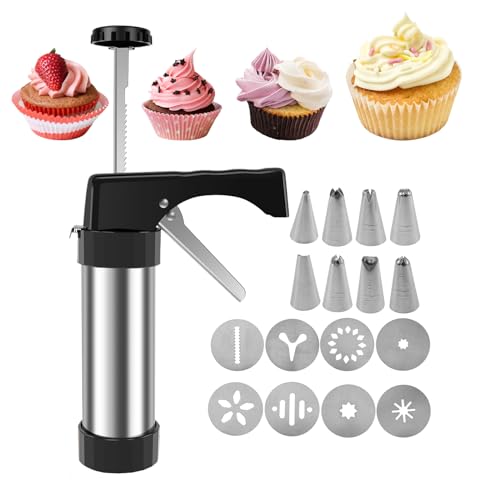 Churro-Maker aus Edelstahl, Churro-Maker-Kits | Hygienischer und sicherer Churro-Maker,Churros-Maschine mit 8 Laminierdüsen, Laminierbeutel für Familie, Freunde, Kollegen Churro-Maker aus Edelstahl, Churro-Maker-Kits | Hygienischer und sicherer Churro-Maker,Churros-Maschine mit 8 Laminierdüsen, Laminierbeutel für Familie, Freunde, Kollegen von Nuytghr