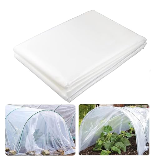 Gewächshausabdeckung – PE-Pflanzennetzabdeckung | Gartenschutz-Gewächshausfolie für , Hinterhof, Hof, Outdoor, Terrasse, , Balkon, Gartenarbeit, Landwirtschaft, Rasen Gewächshausabdeckung – PE-Pflanzennetzabdeckung | Gartenschutz-Gewächshausfolie für , Hinterhof, Hof, Outdoor, Terrasse, , Balkon, Gartenarbeit, Landwirtschaft, Rasen von Nuytghr