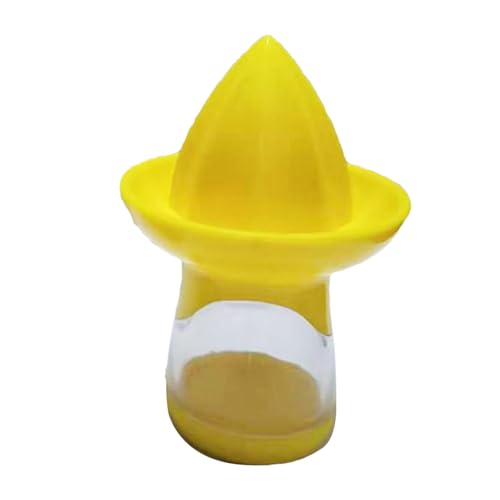 Hand Juicer Citrus Squeezer, Manual Lemon, Extractor Tool, Yellow, Multifunctional Fruit Press Kitchen Gadget for Baby Food Making and Everyday Meal Prep Tasks von Nuytghr