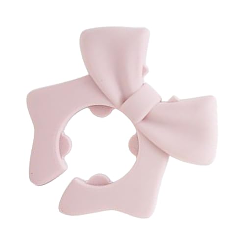 Löffelablage, Utensilienhalter, Küchenregal, 8,9 x 8,9 x 1,5 cm, Silikon-Schleifen-Design, hitzebeständige rutschfeste Unterseite, für Topfkantenunterstützung, Spatel-Platzierung von Nuytghr