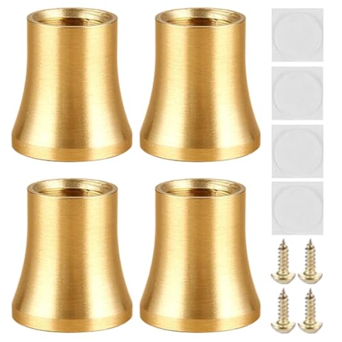 Nuytghr Couchtischbeine | 4er Set Sofabeine | rutschfeste Möbelfüße Für Bett Kleiderschrank Nachttisch Schreibtisch Stuhl Schrank Nuytghr Couchtischbeine | 4er Set Sofabeine | rutschfeste Möbelfüße Für Bett Kleiderschrank Nachttisch Schreibtisch Stuhl Schrank von Nuytghr