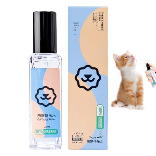 Nuytghr Katzenminze-Spray, stressreduzierender Nebel, natürliche Trainingshilfe, 20 ml, Flasche mit beruhigender Formel, 2,4 x 10,9 cm, ideal für Betten, Spielzeug, Teaser, Kätzchen-Spielzeit Nuytghr Katzenminze-Spray, stressreduzierender Nebel, natürliche Trainingshilfe, 20 ml, Flasche mit beruhigender Formel, 2,4 x 10,9 cm, ideal für Betten, Spielzeug, Teaser, Kätzchen-Spielzeit von Nuytghr