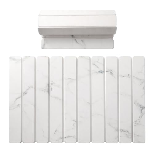 Nuytghr Kieselgur Badematte, faltbar, schnelltrocknend, 40,6 x 30,5 cm, rutschfest, saugfähig, für Küchentheke, Waschbecken, Waschküche, , Badewannenseite, Sauna-Eingang Nuytghr Kieselgur Badematte, faltbar, schnelltrocknend, 40,6 x 30,5 cm, rutschfest, saugfähig, für Küchentheke, Waschbecken, Waschküche, , Badewannenseite, Sauna-Eingang von Nuytghr