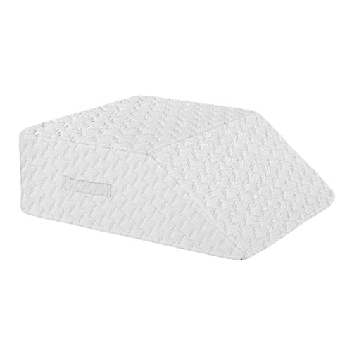 Nuytghr Leg Pillow, Leg Wedge Elevation, Ergonomic Bed Cushion, 23.62x19.69x7.87 Inches for Foot Knee Hip Back Ankle, Removable Washable Cover, Sleeping Reading Relaxation Recovery Home Use Nuytghr Leg Pillow, Leg Wedge Elevation, Ergonomic Bed Cushion, 23.62x19.69x7.87 Inches for Foot Knee Hip Back Ankle, Removable Washable Cover, Sleeping Reading Relaxation Recovery Home Use von Nuytghr
