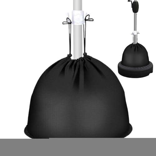 Nuytghr Sandsäcke, Regenschirm-Basisgewicht, faltbarer Sandsack mit Kordelzug, 45 x 24 x 0,9 cm, tragbar, langlebig, für Terrasse, Garten, Hinterhof, Camping, Pool, Resort, Picknick, Outdoor-Setup Nuytghr Sandsäcke, Regenschirm-Basisgewicht, faltbarer Sandsack mit Kordelzug, 45 x 24 x 0,9 cm, tragbar, langlebig, für Terrasse, Garten, Hinterhof, Camping, Pool, Resort, Picknick, Outdoor-Setup von Nuytghr