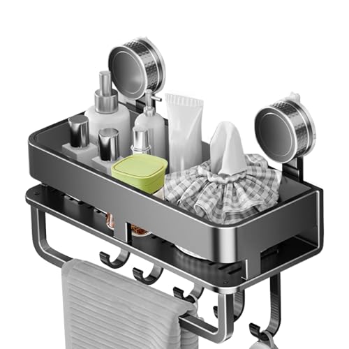 Nuytghr Saugnapf,Schrankorganizer Für Gewürze - Saugnapf AufbewahrungsMit 5 Haken Küchenzubehör Für Vorratsschrank Zuhause Wohnzimmer Metall Bad Fliesen & Stein Nuytghr Saugnapf,Schrankorganizer Für Gewürze - Saugnapf AufbewahrungsMit 5 Haken Küchenzubehör Für Vorratsschrank Zuhause Wohnzimmer Metall Bad Fliesen & Stein von Nuytghr