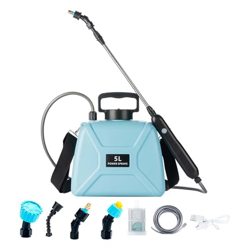 Pflanzensprüher für Hof, Terrasse, Garten, Rasen, Wassersprüher, tragbarer Gartensprüher, elektrischer Pflanzennebel, ergonomischer Griff, für Hof, Terrasse, Garten und Rasen Pflanzensprüher für Hof, Terrasse, Garten, Rasen, Wassersprüher, tragbarer Gartensprüher, elektrischer Pflanzennebel, ergonomischer Griff, für Hof, Terrasse, Garten und Rasen von Nuytghr