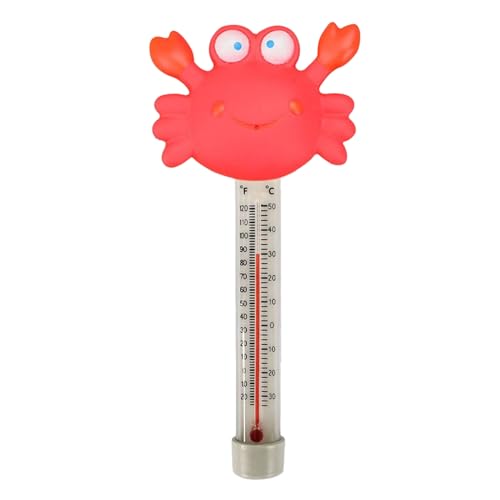 Pool Gauge Meter, Floating Thermometer, Animal Design, Durable Rope Attachment, 3.15x2.17x8.27 Inches Accurate Temperature Reading, Spa, Shower, Lake, Hot Spring, Fish Tank Use Pool Gauge Meter, Floating Thermometer, Animal Design, Durable Rope Attachment, 3.15x2.17x8.27 Inches Accurate Temperature Reading, Spa, Shower, Lake, Hot Spring, Fish Tank Use von Nuytghr