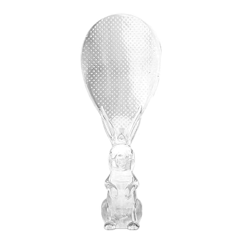 Reislöffel, transparenter Hasenschaufel – Antihaft-Stehlöffel zum Kochen, Mischen, Schaufeln, Rühren, Backen, Suppe, Salat, Küche, Servieren Reislöffel, transparenter Hasenschaufel – Antihaft-Stehlöffel zum Kochen, Mischen, Schaufeln, Rühren, Backen, Suppe, Salat, Küche, Servieren von Nuytghr