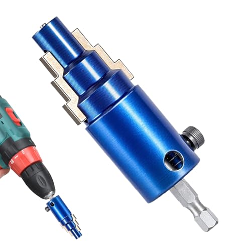 Rohrnippel Extraktor - Abgebrochenes Ventilgewinde Extraktor - Robust Wechsler Für 13mm 19mm 25mm Rohr Mit Bohrer Für Dusche Bad Waschbecken Ablauf Wasserhahn Ventil Reparatur von Nuytghr