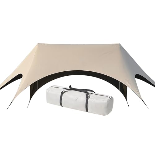 Sonnenschutz für den Außenbereich, leicht zu öffnender Zeltüberdachung für Camping, Sonnenschutz Sichtschutz Haus, Faltpavillon, strapazierfähig, für Gruppenaktivitäten, Grillen, Picknick, Grillen Sonnenschutz für den Außenbereich, leicht zu öffnender Zeltüberdachung für Camping, Sonnenschutz Sichtschutz Haus, Faltpavillon, strapazierfähig, für Gruppenaktivitäten, Grillen, Picknick, Grillen von Nuytghr