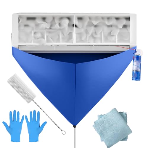 Split AC Unit Cleaning Bag | Protective Service Cover | Waterproof Reusable Protective Clean Tool for Washing Household Home Dust Maintenance Split AC Unit Cleaning Bag | Protective Service Cover | Waterproof Reusable Protective Clean Tool for Washing Household Home Dust Maintenance von Nuytghr