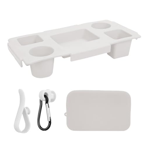 Strandtaschen-Topper-Tablett | Strandtasche oben EVA-Getränke-Snack-Tablett | Outdoor-Organizer, Telefonständer, schnelle Einrichtung für Camping-Enthusiasten, Outdoor-Abenteurer von Nuytghr