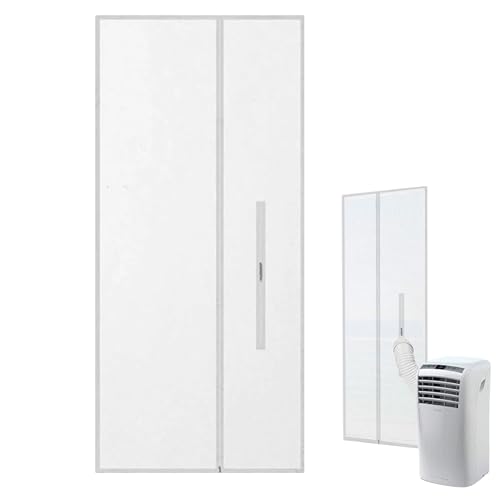 Tragbares Klimaanlagen-Fenster-Set, Schiebetür-Entlüftungsblende, verstellbare Schlauchstützdichtung, platzsparendes Installationsset, 82,68 x 35,43 x 0,39 Zoll, ideal für Küche, Schlafzimmer Tragbares Klimaanlagen-Fenster-Set, Schiebetür-Entlüftungsblende, verstellbare Schlauchstützdichtung, platzsparendes Installationsset, 82,68 x 35,43 x 0,39 Zoll, ideal für Küche, Schlafzimmer von Nuytghr