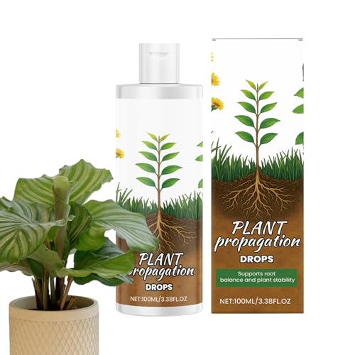 Wurzel Booster Für Pflanzen - Umpflanzen Wurzelförderer,Wurzelbooster Flüssig Für Zimmerbaum Topfpflanzen Zimmerpflanzen Garten Umpflanzen Draußen von Nuytghr