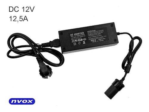 Nvox Stabilisiertes Netzteil mit Einer Steckdose mit 12 V 2 125 A12 V von Nvox