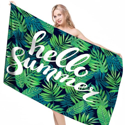 Strandlaken Badetücher Strandtücher Beach Towel Strandtuch Mikrofaser, Strandhandtuch Strandtuch Leicht Strandtuch xxl Groß Strand Handtuch Strandtuch Damen Herren Männer Kinder Strandtuch Sommer von Nvseaty