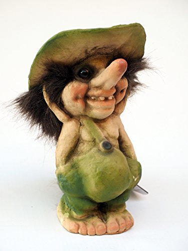 Ny Form Trolljunge mit Hut, Original Norwegen Design, Troll von Ny Form
