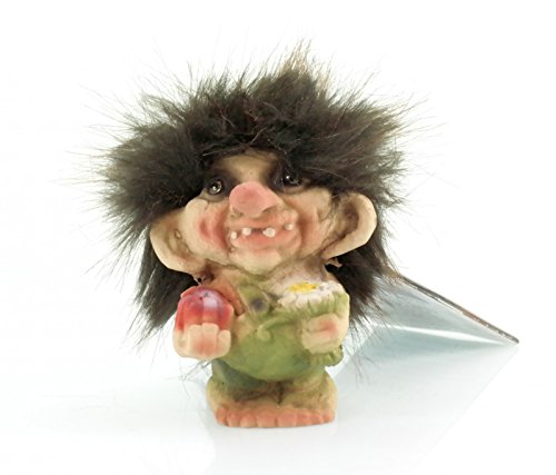 NyForm Troll Junge mit Geschenk Norwegen Souvenir Figur Fabelwesem von Ny Form