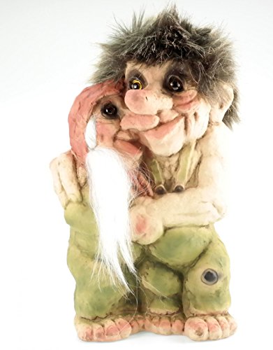 NyForm glückliches Troll Paar Norwegen Souvenir Figur Fabelwesem von Ny Form