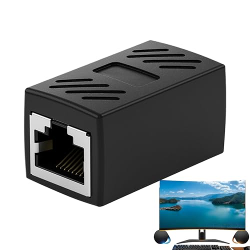 Nybhyjka Ethernet -Kabelkoppler, Internet -Kabel -Extender - Ethernet -Erweiterungsadapter - RJ45 Langstreckencomputerzubehör für die Garagenüberwachung für Heimnetzwerke Nybhyjka Ethernet -Kabelkoppler, Internet -Kabel -Extender - Ethernet -Erweiterungsadapter - RJ45 Langstreckencomputerzubehör für die Garagenüberwachung für Heimnetzwerke von Nybhyjka