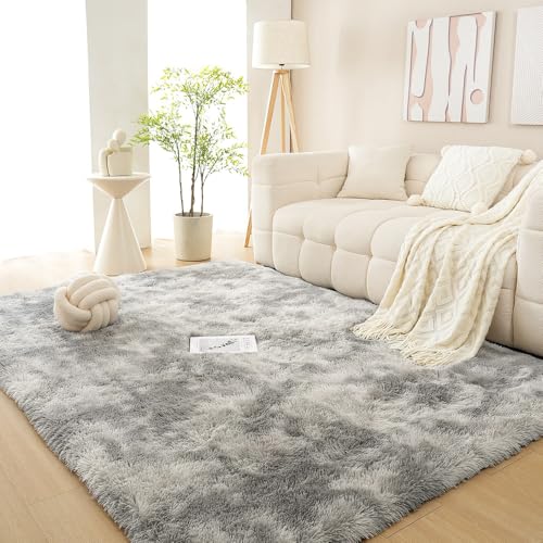Nyescasa Hochflor Teppich Langflor Wohnzimmer Modern Flauschig Rechteckig Teppich für Wohnzimmer Kinderzimmer Schlafzimmer Flur Läufer Grau Shaggy Innen 80x120cm Dickere Ausführung Nyescasa Hochflor Teppich Langflor Wohnzimmer Modern Flauschig Rechteckig Teppich für Wohnzimmer Kinderzimmer Schlafzimmer Flur Läufer Grau Shaggy Innen 80x120cm Dickere Ausführung von Nyescasa