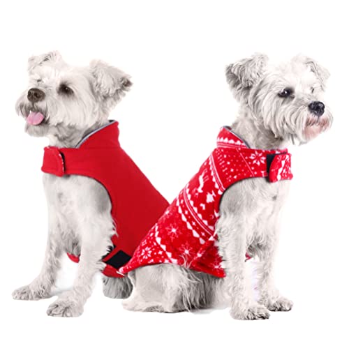 Nyescasa Hundemantel Winter Weihnachten Hundebekleidung Reversibel Hundejacke,Reflektierend Rot Jacke,Hunde Winterjacke S für Klein Mittelgroße Hunde,Outdoor-Sport Extraweiche Polarfleece Hundeweste Nyescasa Hundemantel Winter Weihnachten Hundebekleidung Reversibel Hundejacke,Reflektierend Rot Jacke,Hunde Winterjacke S für Klein Mittelgroße Hunde,Outdoor-Sport Extraweiche Polarfleece Hundeweste von Nyescasa