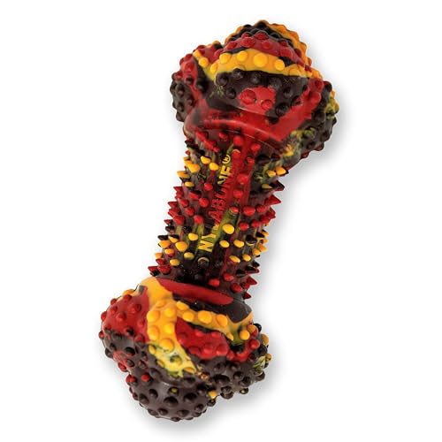 Interpet NRD001PEU Nylabone Kauspielzeug für starke Kauer, Knochen - Bacon-Cheeseburger-Geschmack, S Interpet NRD001PEU Nylabone Kauspielzeug für starke Kauer, Knochen - Bacon-Cheeseburger-Geschmack, S von Nylabone