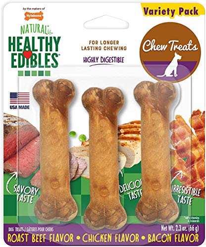 Nylabone Healthy Edibles Variety Pack Petite 3 Flavored Bones 15lb Dog - 2 Pack Nylabone Healthy Edibles Variety Pack Petite 3 Flavored Bones 15lb Dog - 2 Pack von Nylabone