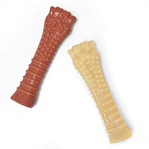 Nylabone Power Chew Hunde-Kauspielzeug für Aggressive Kauer, mit Original- und Speck-Aromen, Größe XL von Nylabone