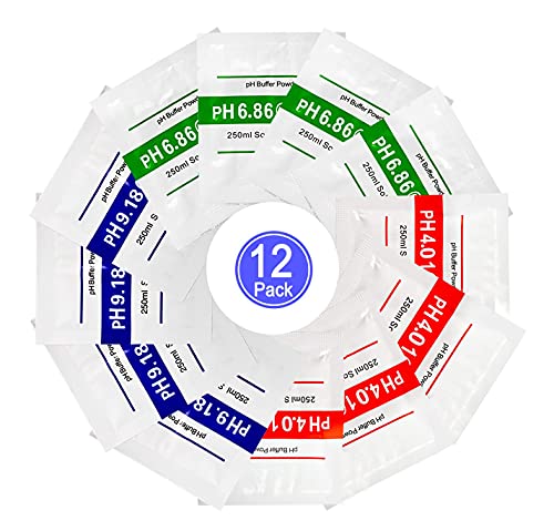 PH-Testmessgerät für pH-Pulver, pH-Kalibrierungspunkt, für pH-Wert, Kalibrierung, schnelle und genaue Kalibrierung des pH-Wertes von Wasser. von Nynelly