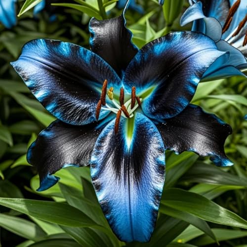 Lilien, Winterhart Lilien Rhizom, Mehrjährige Gartenrhizome, Seltene Pfingstrosen-Gartenbepflanzung-10 Rhizome-A von Nyugs