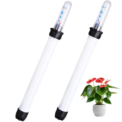 2pcs Wasserspiegelindikator, klarer Plastikmesser, praktischer Bodenfeuchtigkeitssensor für Innenpflanzen, Garten, Feuchtigkeitsmessgerät, Blütenstopfmesser von Nyutcwe