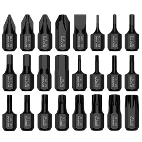 Magnetschraubendreherbits, 24 pcs hoher Magnetschraubendreher -Bohrer, hohe Härte super stark für Zuhause Magnetschraubendreherbits, 24 pcs hoher Magnetschraubendreher -Bohrer, hohe Härte super stark für Zuhause von Nyutcwe