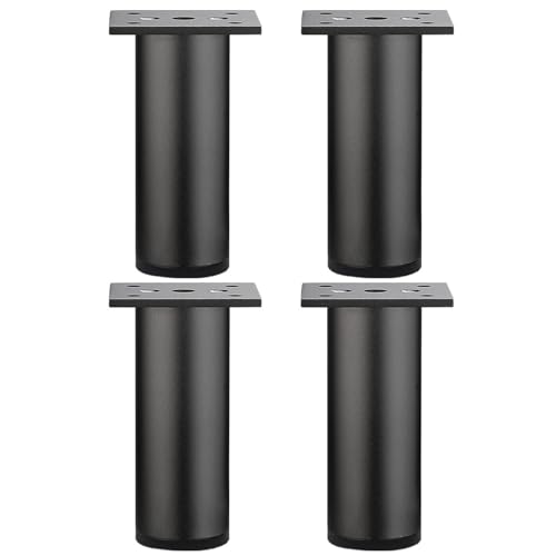 Nyutcwe Verstellbare Möbelbeine, 4PCS -Möbelbeine, verstellbare Aluminiumlegierungsschrank, runde Fuß für Tischsofa -Stuhlschreibtisch, 4 Zoll Nyutcwe Verstellbare Möbelbeine, 4PCS -Möbelbeine, verstellbare Aluminiumlegierungsschrank, runde Fuß für Tischsofa -Stuhlschreibtisch, 4 Zoll von Nyutcwe