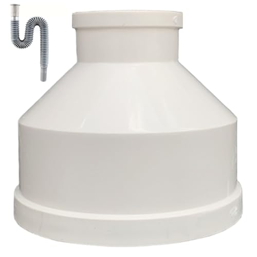 PVC-Rohrbeschläge, 110 mm bis 50 mm ID-PVC-Anschlüsse, ungiftiger, leicht wiederverwendbarer gerader Kopplungsadapteranschluss für Abfluss, Abfall und Ablagerung 3 Zoll Kopplung 3 Zoll PVC-Rohrbeschläge, 110 mm bis 50 mm ID-PVC-Anschlüsse, ungiftiger, leicht wiederverwendbarer gerader Kopplungsadapteranschluss für Abfluss, Abfall und Ablagerung 3 Zoll Kopplung 3 Zoll von Nyutcwe