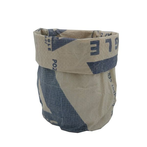 Nyuzi Blackwhite Korb | Upcycling Aufbewahrungskorb aus recyceltem Zementsack Nyuzi Blackwhite Korb | Upcycling Aufbewahrungskorb aus recyceltem Zementsack von Nyuzi Blackwhite