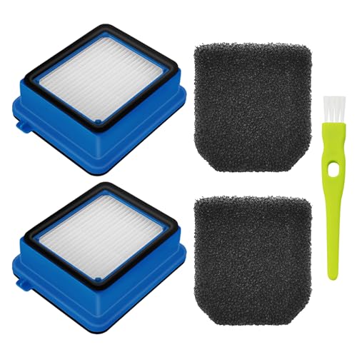 5 Teiliges Set Staubsauger Filter Zubehör，Staubsauger Ersatzfilter，2 Filter, 2 Schwammfilter, Mit 1 Bürste, Kompatibel Mit Aeg Qx8, Qx7, Qx6 Und Anderen Modellen，Wiederverwendbares Staubsaugerzubehör von NyxSeat