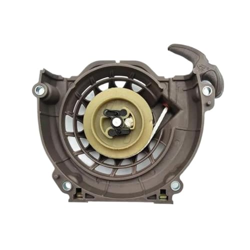 1E48F 63CC Rückstoßstarter Passend for 1E48F 48F 63CC 2-Takt-Motor Erdbohrer Bohrmaschinen Seilzugstarter Teile von NzMRZe