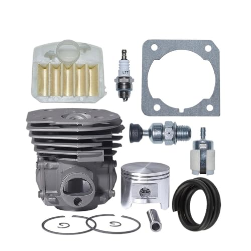 45mm Zylinderkolben-Luftfiltersatz passend for 353 346XP 350 Kettensäge 537253002, 503862803 Zündkerze von NzMRZe