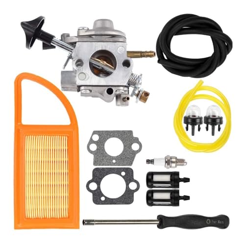 BR 600 Vergaser-Luftfilter, Kraftstoff-Vergaser-Repower-Kit, passend for BR500 BR550 BR600 Rucksackgebläse, Laubbläser-Teile von NzMRZe